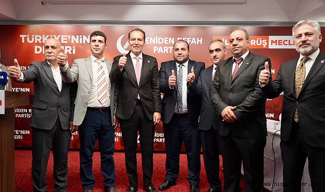 Yeniden Refah Partisi'ne 4 yeni katılım