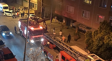 A101 şubesinde henüz belirlenemeyen bir nedenle yangın çıktı.