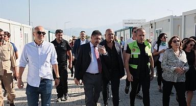 Afet bölgesi için örnek dayanışma