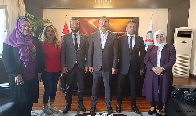 AKON,Genel Başkanı Yasin Uluhan Avcılar'da Önemli Ziyaretlerde Bulundu