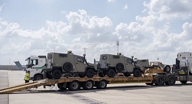 Amerikan Zırhlı Araçları İşgalci İsrail'e Teslim Edildi