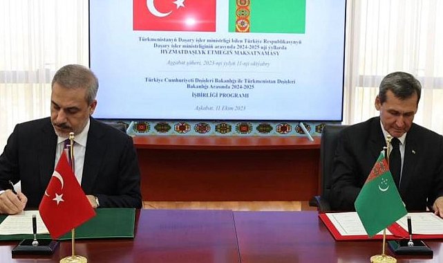 Bakan Fidan'dan Türkmenistan'da kritik temaslar