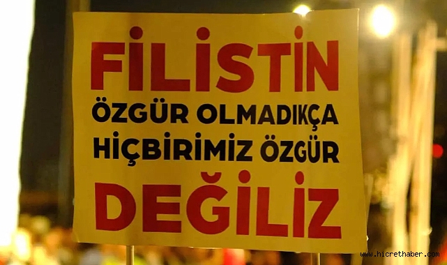 Başakşehir, işgalci İsrail'e karşı Filistinli kardeşlerinin yanında