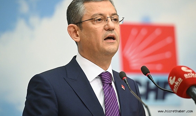 CHP Grup Başkanı ve Genel Başkan Adayı Özgür Özel,Bebek katili, İşgalci Siyonist İsrail rejiminin yanında