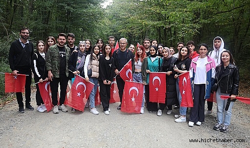Cumhuriyet'in 100. yılında gençlik yürüyüşü!