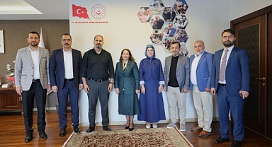 Dertliler Hareketi, Aile ve Sosyal Hizmetler Bakan Yardımcısı Sevim Sayım Madak'ı Ziyaret Etti