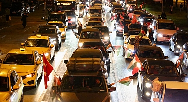 İstanbul, Filistin'e destek için ayağa kalktı