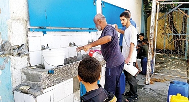 Kirli su bile karaborsa... Gazze can çekişiyor