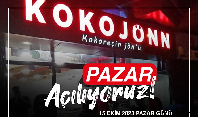 Kokojönn sizleri bu lezzet yolculuğunda ağırlamaktan mutluluk duyacak.