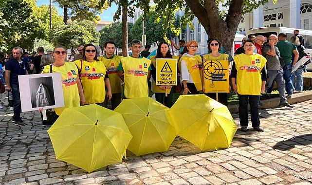 Sağlıkçılardan şiddete farklı tepki!