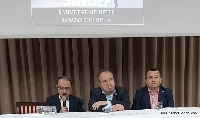 Sinop Dernekleri Federasyonu (SİNDEF),Merhum Ramazan Ulu'yu unutmadı.