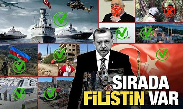 Tarihi sorunlar çözüldü, 'Sırada Filistin var'