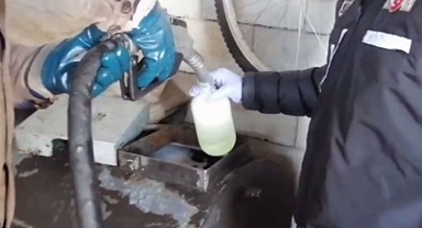 1 milyon litre kaçak akaryakıta 'Çengel'