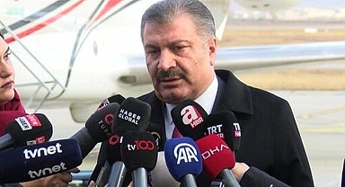 23 hastanın yer aldığı uçak Ankara'ya indi! Bakan Koca'dan açıklama geldi