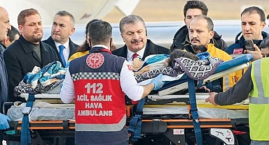 3 yaralı Gazzeli çocuk Ankara’da