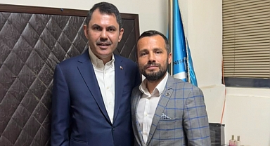 (AKON) Yönetim Kurulu Başkanı Yasin Uluhan,AK Parti İstanbul Milletvekili Murat Kurum ile görüştü