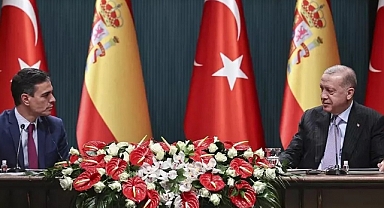 Başkan Erdoğan Pedro Sanchez ile görüştü