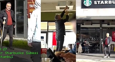 Bekir Develi'den dikkat çeken Starbucks eylemi!