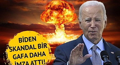 Biden'dan skandal gaf!