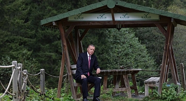 Cumhurbaşkanı Erdoğan'dan Ayder Yaylası'na ziyaret
