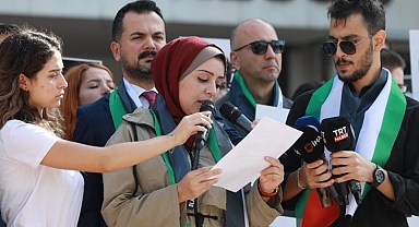 Dokuz Eylül'den İsrail zulmüne kınama