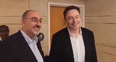 Elon Musk'ın İsrail ziyaretinde bu görüntüler gündem oldu! Yanına gelen kişinin kim olduğunu görünce ne yapacağını şaşırdı