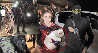 Esir takasından görüntüler yayınlandı! Köpek detayı dikkat çekti