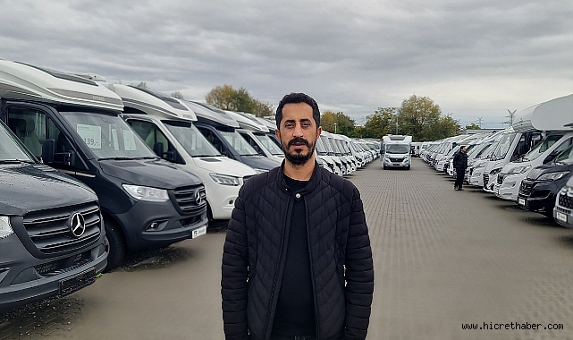 İdeal Caravan Genel Müdürü Mehmet Kaya,Ev parasına karavanlara rağbet yüksek