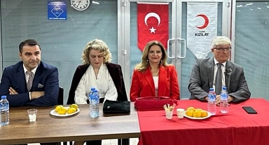 Küçükçekmece Kızılay'da görev değişimi