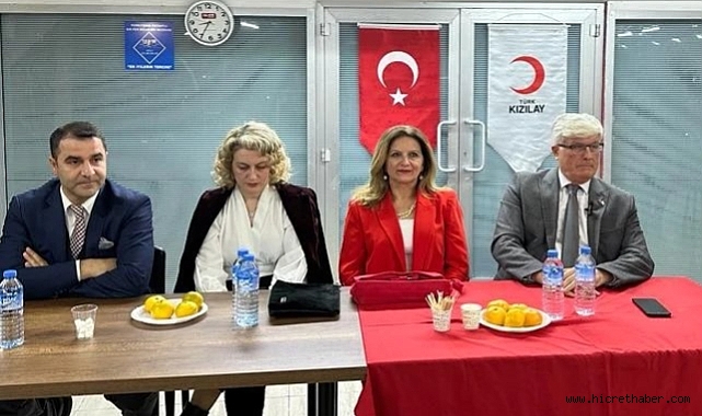 Küçükçekmece Kızılay'da görev değişimi
