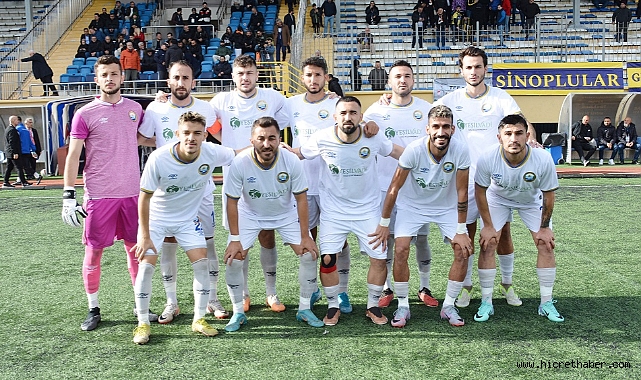 Küçükçekmece Sinopspor'un şampiyon olma şansı var