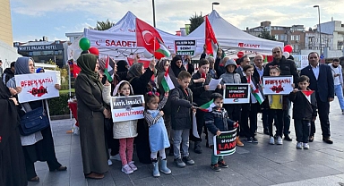 SP'li Başkan SARIKAYA;Filistin'deki katliamlara karşı Hemen, bugün, şimdi harekete geçin!