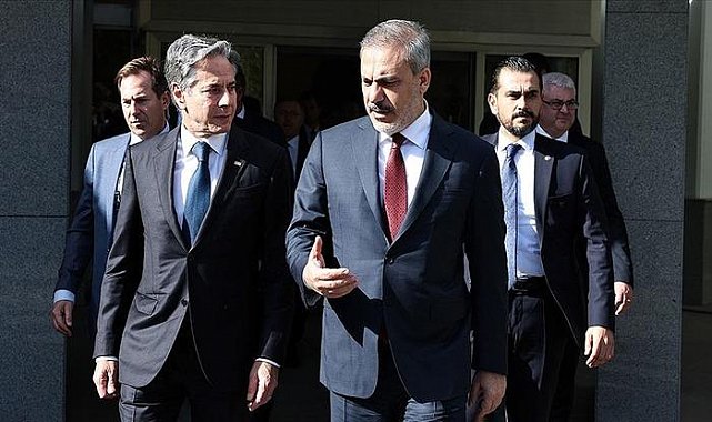 Bakan Fidan'dan ABD'li mevkidaşıyla F-16 teması