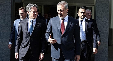 Bakan Fidan'dan ABD'li mevkidaşıyla F-16 teması
