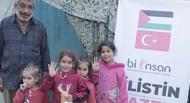 Bİ İNSAN Derneği'nden Gazze'ye Sıcak Yemek Yardımı