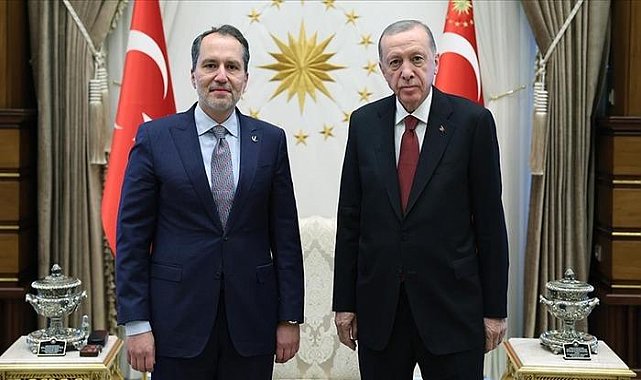 Cumhurbaşkanı Erdoğan ile Fatih Erbakan arasında sürpriz görüşme