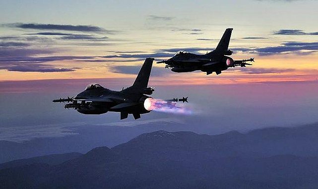 Irak'ın kuzeyine bir hava harekatı daha! 16 hedef imha edildi