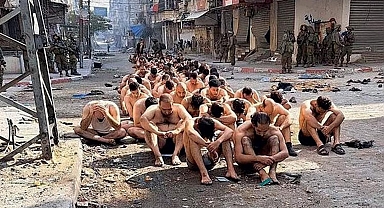 İsrail’in yarı çıplak götürdüğü bu esirler kim