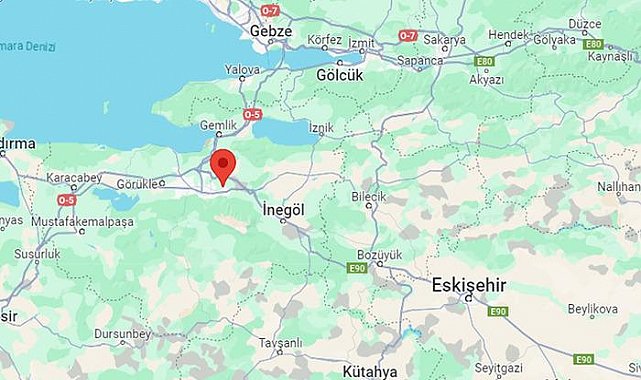 Kandilli duyurdu! Bursa'da 3.7 büyüklüğünde deprem