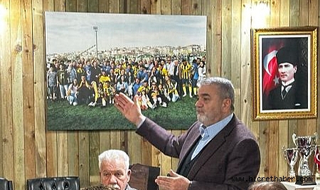 Küçükçekmece Sinopspor Başkanı Rafet Orhan'dan taraftara mesaj