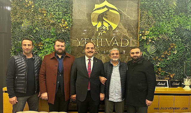 Metin Kaptanoğlu, Küçükçekmece Sinopspor Kulüb Başkanı Rafet Orhan'ı Ziyaret Etti