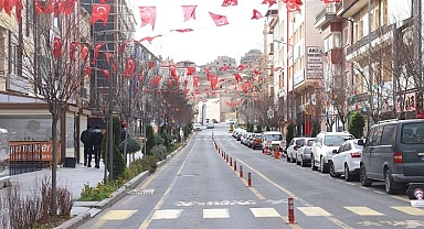 Nevşehir bayraklarla donatıldı