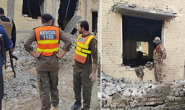 Pakistan'da kışlaya bombalı saldırı: 23 ölü