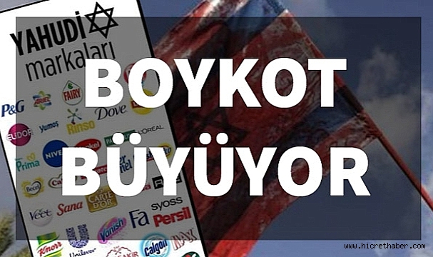 Siyonist firmalara başlatılan boykotun büyüklüğü ortaya çıktı!