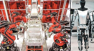 Tesla robotu mühendise saldırdı