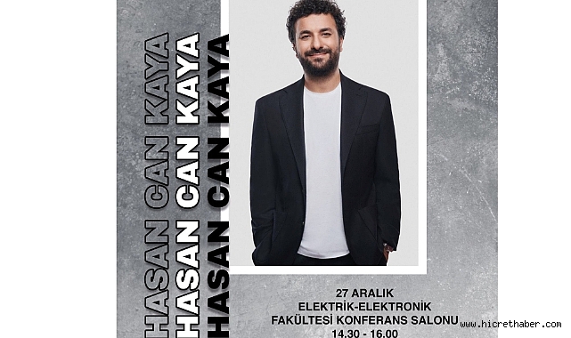 Yıldız Teknik Üniversitesi İşletme Kulübü ile Hasan Can Kaya Yıldızlı öğrenciler için keyifli bir buluşma!