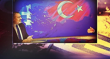 Yunanistan'da harita skandalı: Canlı yayında arka planda gösterildi! Tepkiler çığ gibi yağınca Trakya asıl yerini buldu