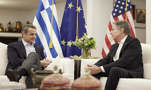ABD Dışişleri Bakanı Blinken, Yunanistan Başbakanı Miçotakis ile görüştü