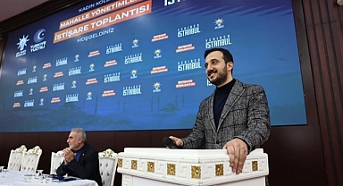 AK Parti Bağcılar Belediye Başkan Adayı Abdullah Özdemir, Mahalle Yönetimleri İstişare Toplantısı'nda Yol Arkadaşlarıyla Buluştu
