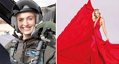Amerika güzeline ordudan tebrik: Savaş pilotu kraliçe
